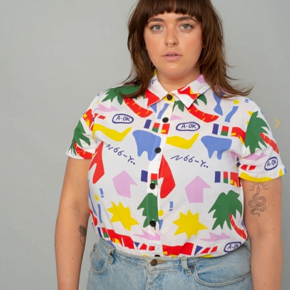 Nooworks Joyce top in A-ok - Picture 2 of 3